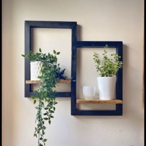 (رف حائط ) shelves