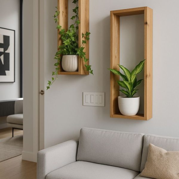 (رف حائط) shelves